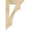 Ekena Millwork Westlake Traditional Rough Sawn Bracket w/ Offset Brace, Douglas Fir, 6"W x 20"D x 32"H BKT0604X20X32WTL01RDF - alternate 4
